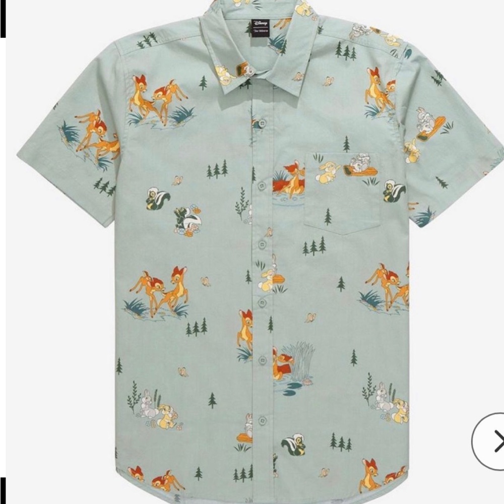 Our Universe Mens Bambi button down in so L